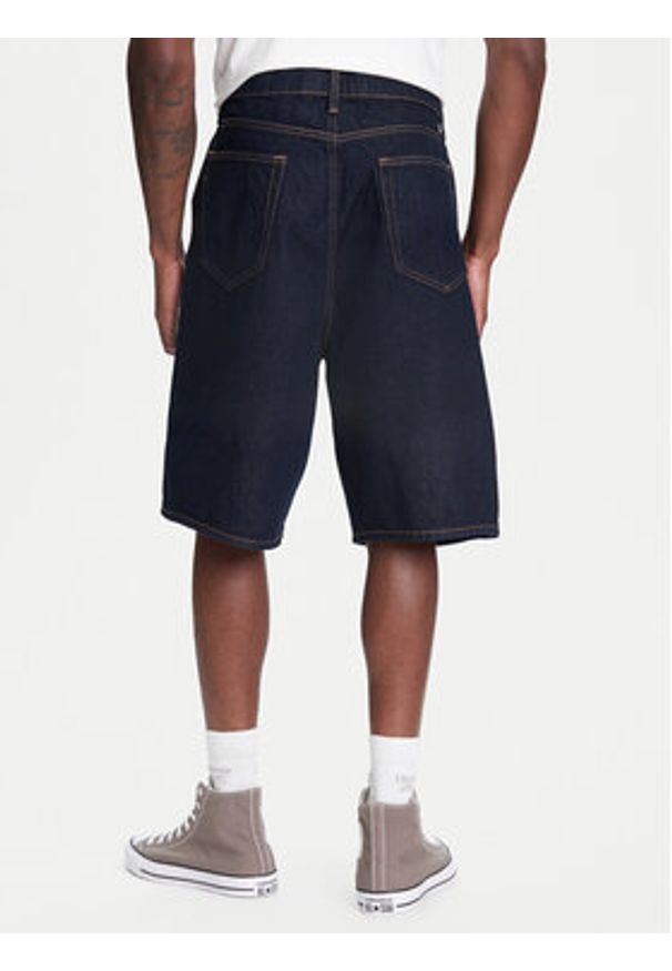 GAP - Gap Szorty jeansowe 774578-00 Granatowy Baggy Fit. Kolor: niebieski. Materiał: bawełna