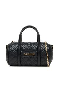 Love Moschino - LOVE MOSCHINO Torebka JC4249PP0MLA0000 Czarny. Kolor: czarny. Materiał: skórzane