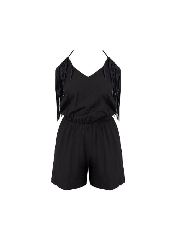 Pinko Kombinezon "Palco" | 101054 A0S8 | Kobieta | Czarny. Okazja: na co dzień. Kolor: czarny. Materiał: wiskoza. Wzór: jednolity. Styl: elegancki, casual