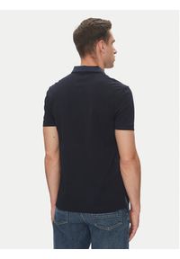 TOMMY HILFIGER - Tommy Hilfiger Polo MW0MW38473 Granatowy Regular Fit. Typ kołnierza: polo. Kolor: niebieski. Materiał: bawełna #4