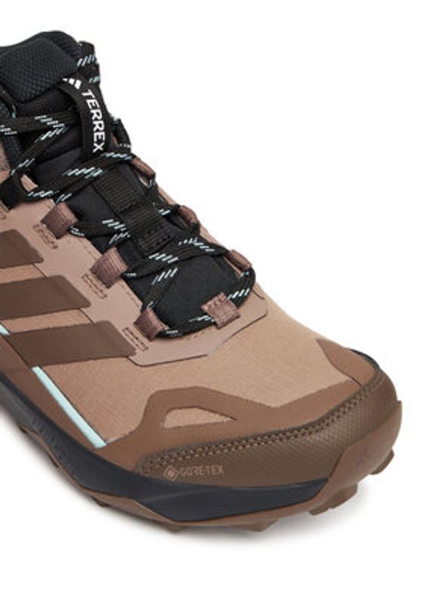 Adidas - adidas Trekkingi Terrex Skychaser AX5 Mid GORE-TEX JH7808 Brązowy. Kolor: brązowy. Materiał: materiał