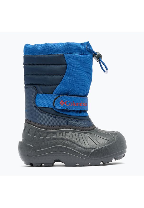 columbia - Śniegowce dziecięce Columbia Powderbug Snowlite. Kolor: niebieski. Sport: turystyka piesza