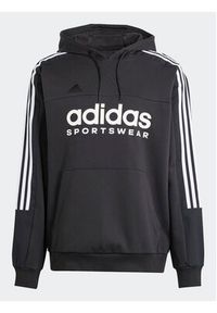 Adidas - adidas Bluza House of Tiro IV8126 Czarny Loose Fit. Kolor: czarny. Materiał: bawełna #7