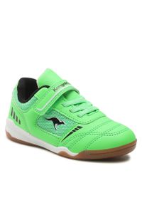 Buty KangaRoos K-Kingyard Ev 18893 000 8028 Neon Green/Jet Black. Kolor: zielony. Materiał: skóra #1