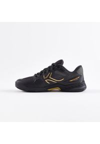 ARTENGO - Buty do tenisa TS990 damskie na mączkę ceglaną. Kolor: czarny, szary, wielokolorowy. Materiał: mesh, kauczuk. Szerokość cholewki: normalna. Sport: tenis