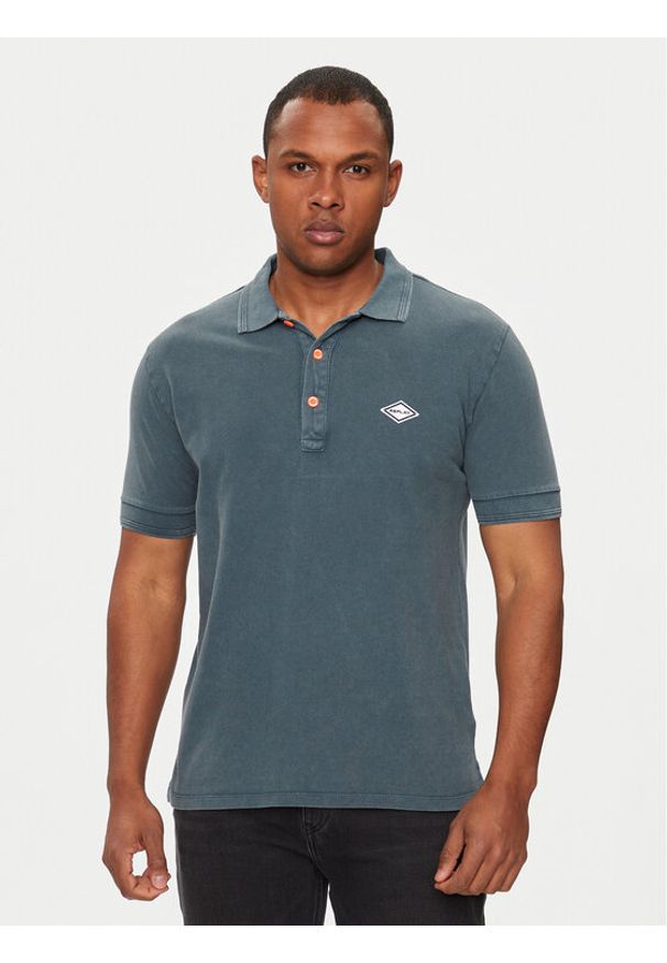 Replay - REPLAY Polo M3070A.000.22696M Szary Regular Fit. Typ kołnierza: polo. Kolor: szary. Materiał: bawełna