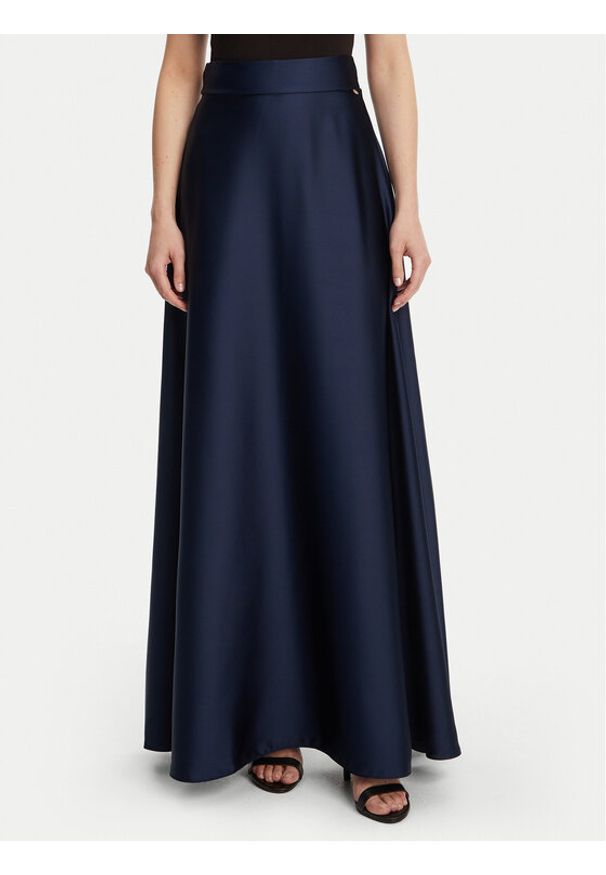 Rinascimento Spódnica maxi CFC0122686003 Granatowy Regular Fit. Kolor: niebieski. Materiał: syntetyk