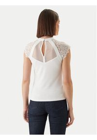 Morgan Bluzka 222-DEMANE Biały Regular Fit. Kolor: biały. Materiał: wiskoza #3