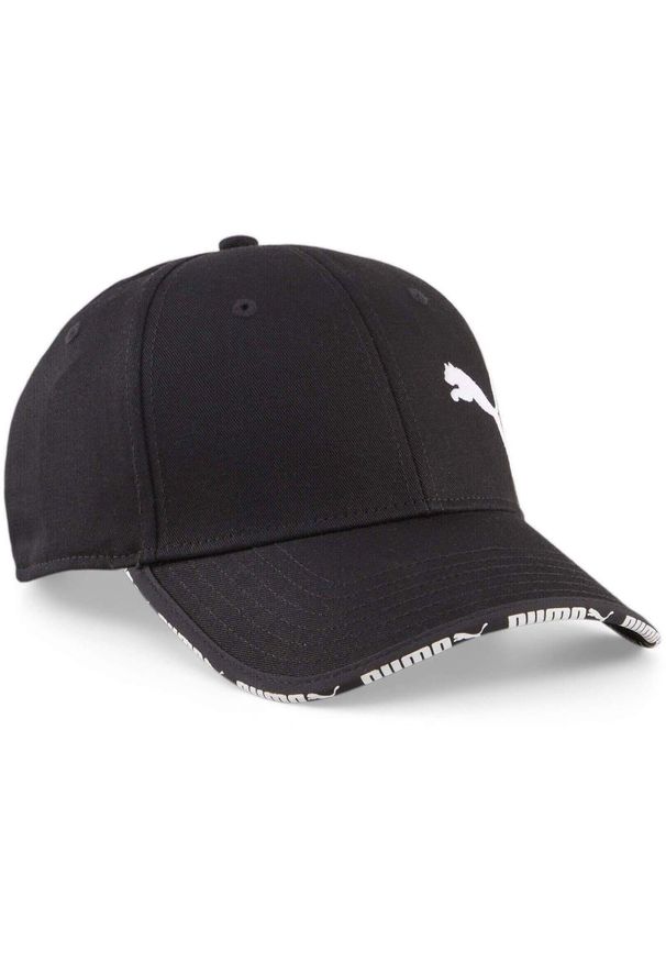 Czapka Puma Visor Cap, Dla obu płci. Kolor: czarny. Materiał: materiał, poliester