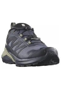 salomon - Buty do biegania męskie Salomon Trailowe X-adventure Gtx Gore-tex. Zapięcie: sznurówki. Kolor: wielokolorowy, szary, brązowy. Materiał: guma, materiał, tkanina, syntetyk. Szerokość cholewki: normalna