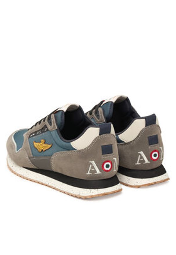 Aeronautica Militare Sneakersy 252SC0288UCT03545 Granatowy. Kolor: niebieski. Materiał: materiał