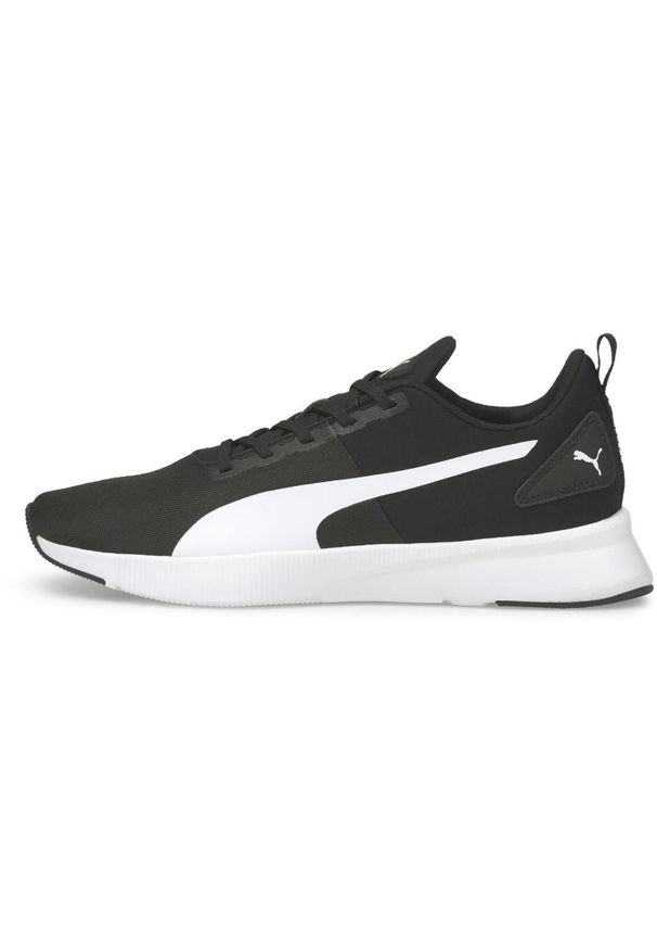 Puma - Buty do biegania męskie PUMA Flyer Runner Mesh. Kolor: biały, wielokolorowy, czarny. Materiał: guma, materiał, syntetyk