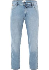 Wrangler - WRANGLER TEXAS SLIM MĘSKIE SPODNIE JEANSOWE JEANS STARLITE W12SYJZ86 112331141 #5