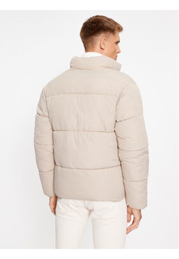 Jack & Jones - Jack&Jones Kurtka zimowa 12238745 Beżowy Regular Fit. Kolor: beżowy. Materiał: syntetyk. Sezon: zima