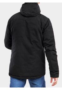 Fjällräven - Kurtka zimowa męska Fjallraven Skogso Padded Jacket. Kolor: czarny. Materiał: syntetyk. Sezon: zima