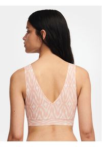Chantelle Biustonosz top Soft Stretch C11D10 Różowy. Kolor: różowy. Materiał: syntetyk #8