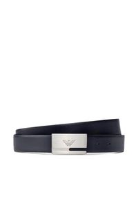 Emporio Armani Pasek Męski Y4S498 YLP4E 81519 Czarny. Kolor: czarny. Materiał: skóra