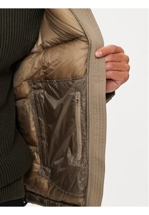 Colmar Kurtka puchowa 1224 5YP Beżowy Regular Fit. Kolor: beżowy. Materiał: syntetyk