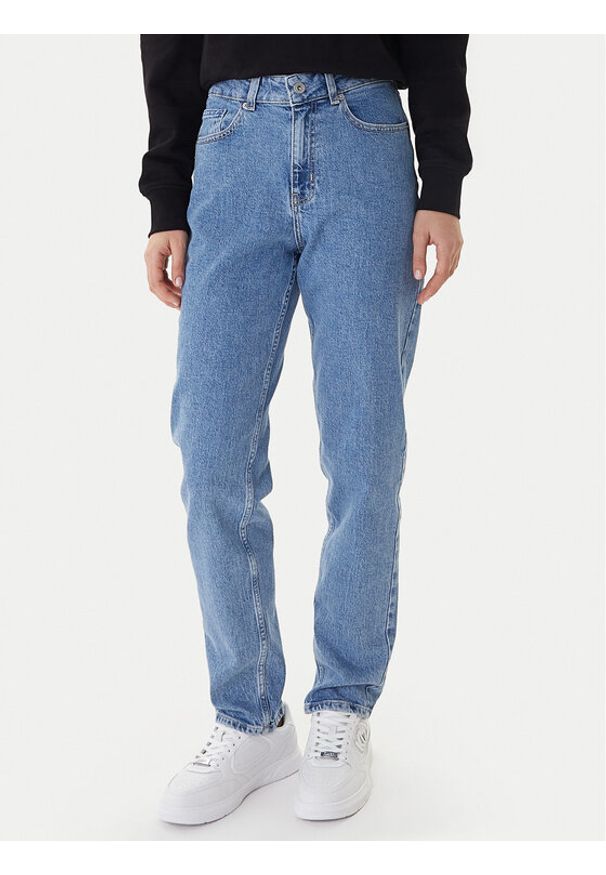 Karl Lagerfeld Jeans Jeansy B1W10076 Niebieski Mom Fit. Kolor: niebieski