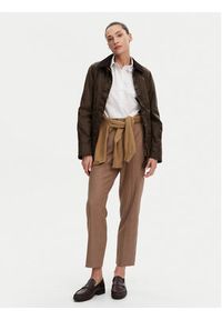 Barbour Kurtka przejściowa Beadnell LWX0667BR31 Brązowy Regular Fit. Kolor: brązowy. Materiał: bawełna
