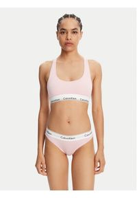 Calvin Klein Underwear Biustonosz top 0000F3785E Różowy. Kolor: różowy. Materiał: bawełna #4