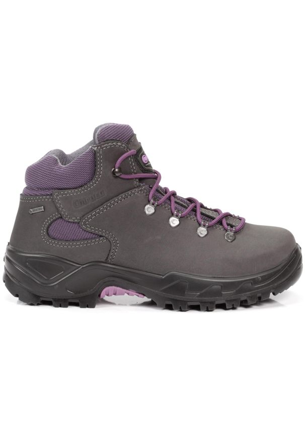 Buty trekkingowe damskie Chiruca Panticosa 06. Kolor: fioletowy, szary