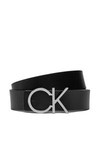 Calvin Klein Pasek Damski Ck Reversible Belt 3.0 Epi Mono K60K611901 Czarny. Kolor: czarny. Materiał: skóra