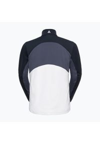 SENZA MARCA - Kurtka softshell męska Odlo Markenes. Kolor: biały, wielokolorowy, niebieski. Materiał: softshell