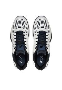 Fila Buty do tenisa Vicente Men FTM22102A Biały. Kolor: biały. Materiał: materiał. Sport: tenis