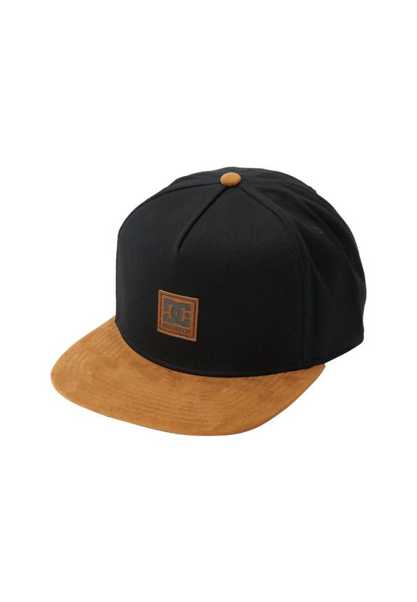 DC Shoes - Czapka dla Mężczyzn BRACKERS Czarny. Kolor: czarny. Materiał: bawełna, tkanina. Wzór: aplikacja