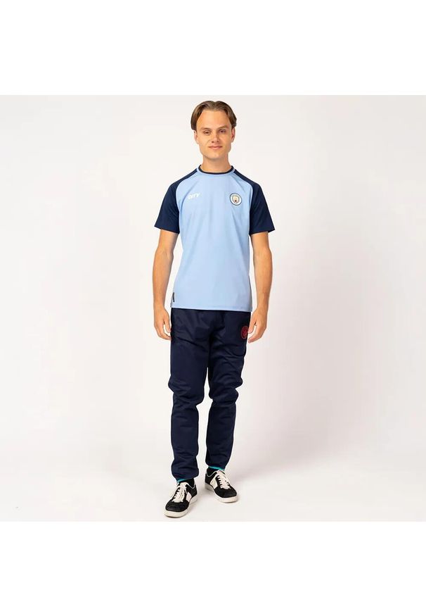 MANCHESTER CITY - Męska koszulka domowa Manchester City 24/25. Kolor: niebieski. Sport: piłka nożna