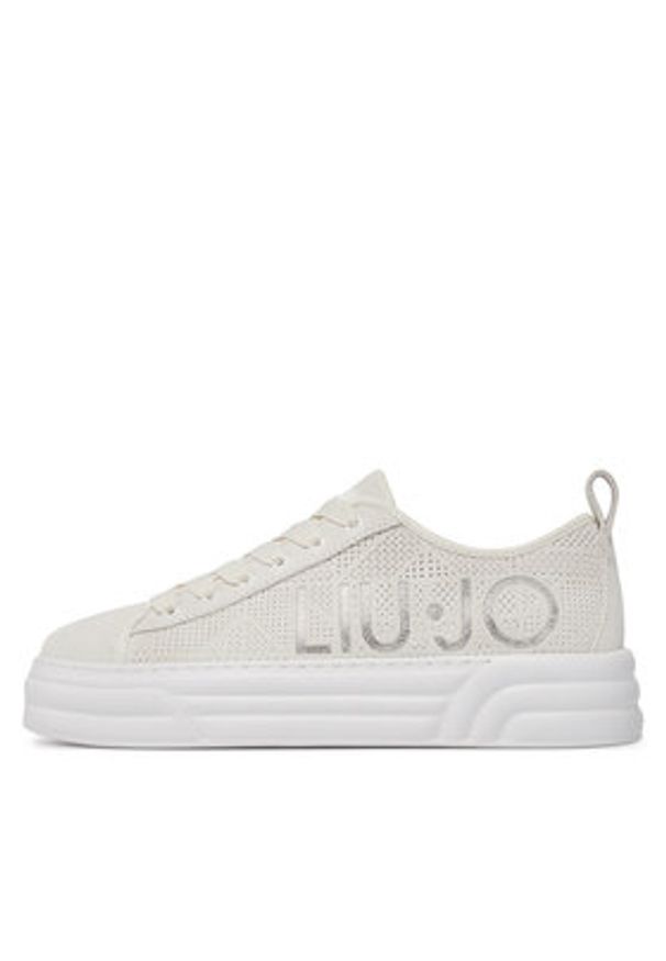 Liu Jo Sneakersy Cleo 26 BA4065 PX373 Szary. Kolor: szary. Materiał: skóra, zamsz