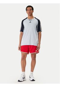 Adidas - adidas T-Shirt adicolor Teamgeist KD5849 Błękitny Regular Fit. Kolor: niebieski. Materiał: syntetyk #3
