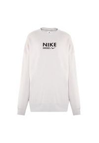 Bluza damska Nike Sportswear Oversized Crew-Neck. Kolor: biały