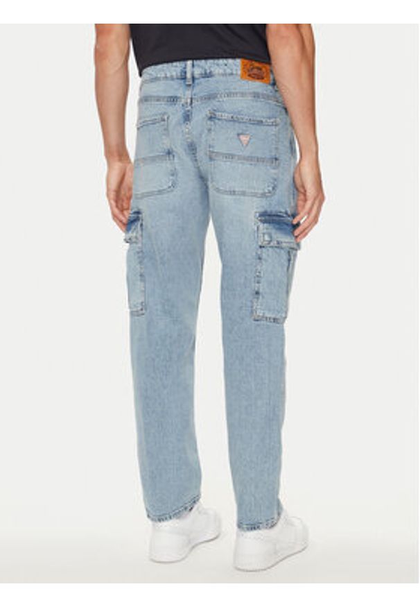 Guess Jeansy 166573 Niebieski Regular Fit. Kolor: niebieski