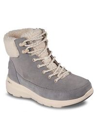 skechers - Skechers Botki Glacial Ultra Woodlands 16677/GRY Szary. Kolor: szary. Materiał: materiał #5