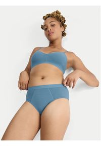 Sloggi Figi klasyczne Ever Ease 10219600 Niebieski. Kolor: niebieski. Materiał: bawełna #5