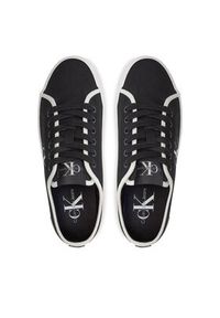 Calvin Klein Jeans Sneakersy Skater Vulcanized Low Cs Ml Mr YW0YW01453 Czarny. Kolor: czarny. Materiał: materiał #6