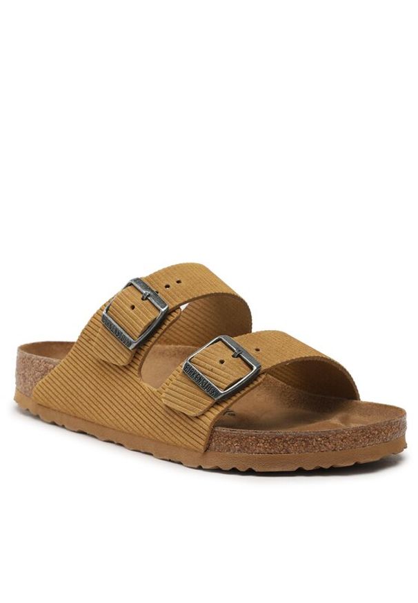 Birkenstock Klapki Arizona 1026093 Brązowy. Kolor: brązowy