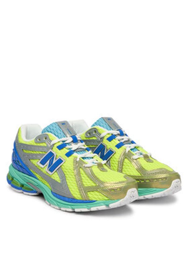 New Balance Sneakersy U19063EN M Zielony. Kolor: zielony. Materiał: skóra