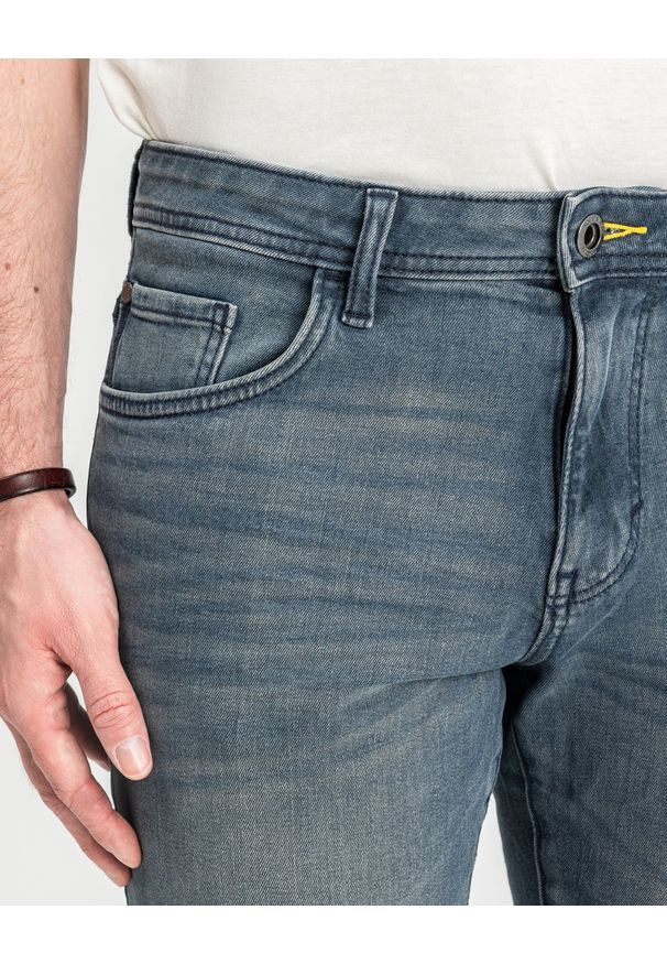 Męskie Spodnie Jeansowe Tom Tailor TTJOSH REGULAR mid stone blue grey denim 1048363 10162