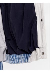 Tommy Jeans Kurtka jeansowa College DW0DW15617 Kolorowy Oversize. Materiał: bawełna. Wzór: kolorowy