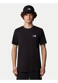 The North Face T-Shirt NSE Box NF0A8C4V Czarny Regular Fit. Kolor: czarny. Materiał: bawełna