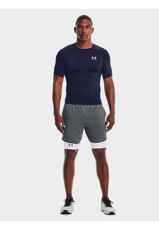 Koszulka Under Armour Heat Gear (1361518-410). Kolor: niebieski. Sport: fitness