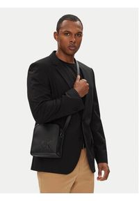 Calvin Klein Saszetka Sculpted Impression Reporter 18 LV04G3157G Czarny. Kolor: czarny. Materiał: skóra #4