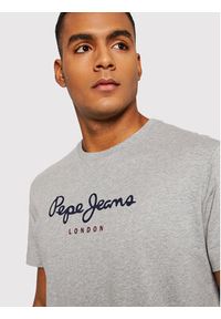 Pepe Jeans T-Shirt Eggo PM508208 Szary Regular Fit. Kolor: szary. Materiał: bawełna #3