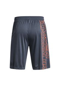 Under Armour - Szorty męskie UNDER ARMOUR UA TECH WM GRAPHIC SHORT. Okazja: do pracy, na co dzień, na spacer. Kolor: szary. Styl: casual #3