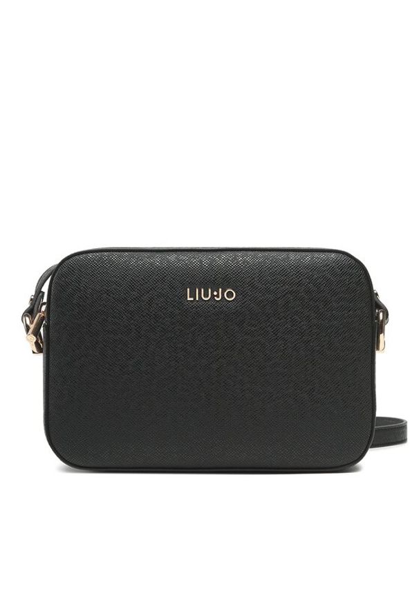 Liu Jo Torebka S Crossbody AXX012 E0087 Czarny. Kolor: czarny. Materiał: skórzane