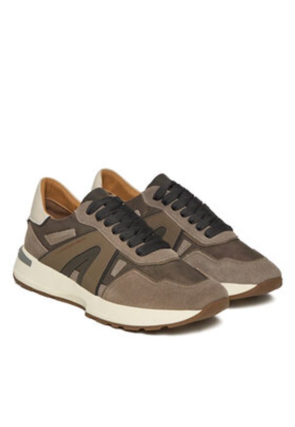 Alexander Smith Sneakersy Liverpool ASBCLPM-3253-DIY Écru. Materiał: skóra
