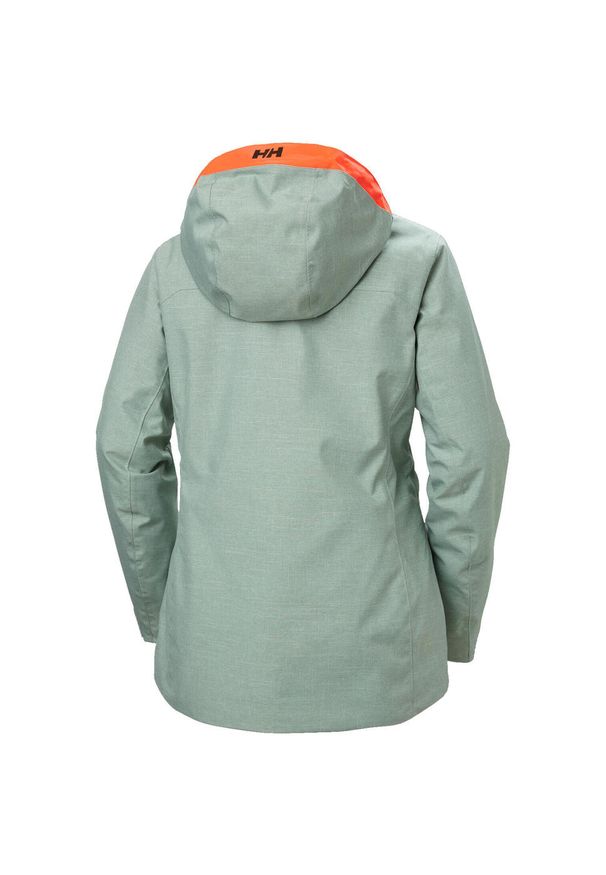 Damska kurtka narciarska Helly Hansen Powderqueen 3.0. Kolor: beżowy. Sezon: zima. Sport: narciarstwo